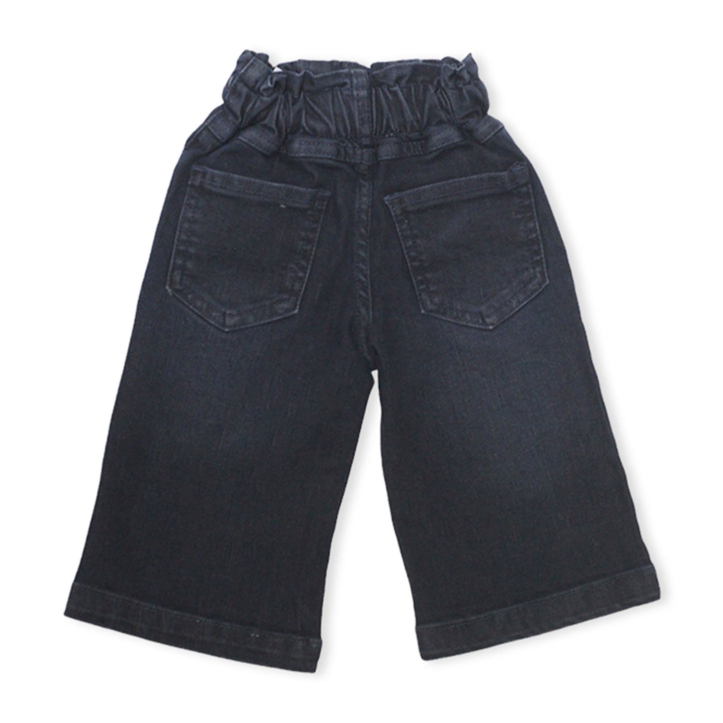 Girls Bow Wide-Leg Pants - Dark Shade