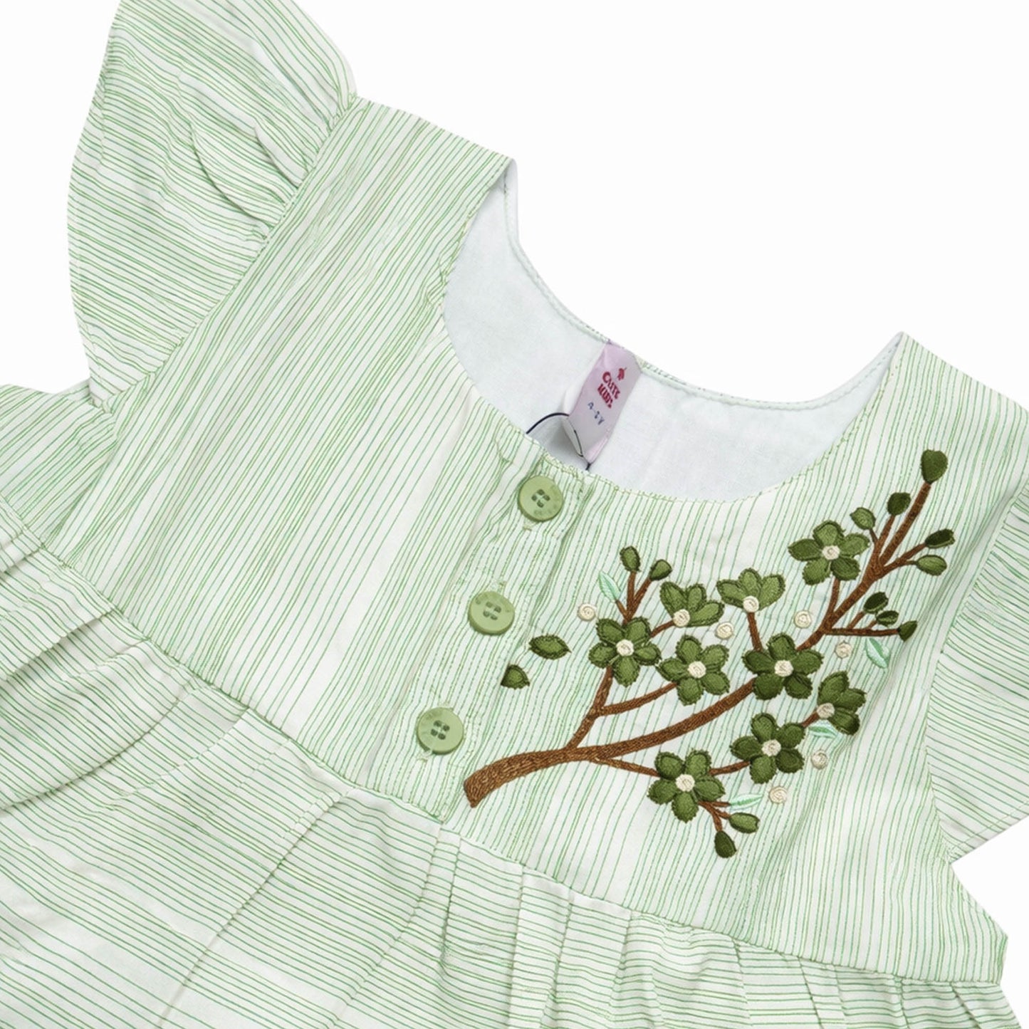 Girls Frocks - Green