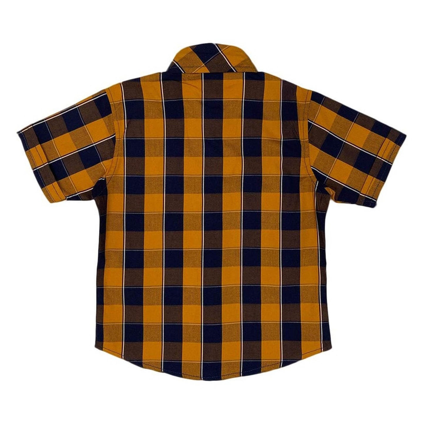 Mustard Checks Shirt – Bold & Bright!