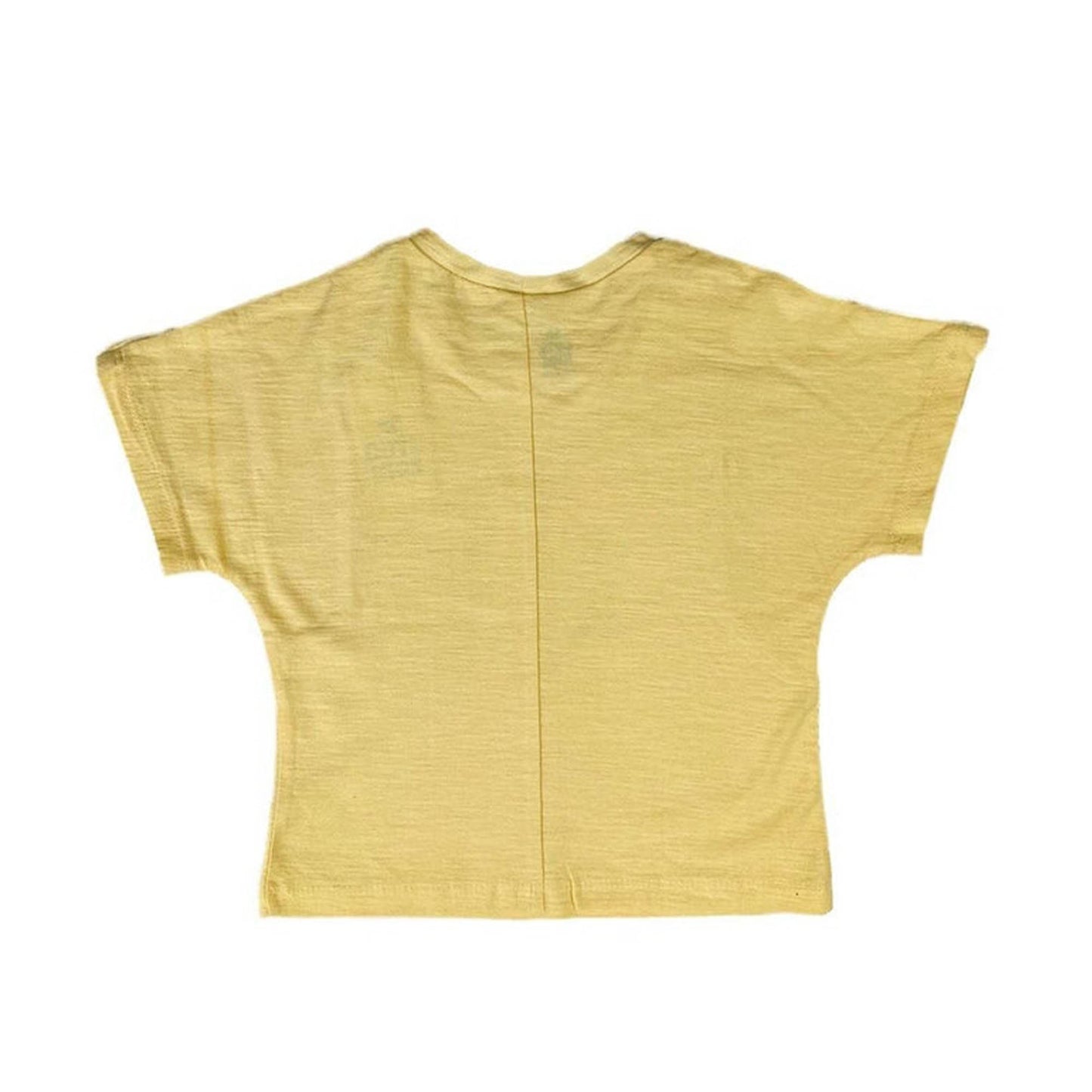 Girl T-Shirt butterfly - Light Yellow
