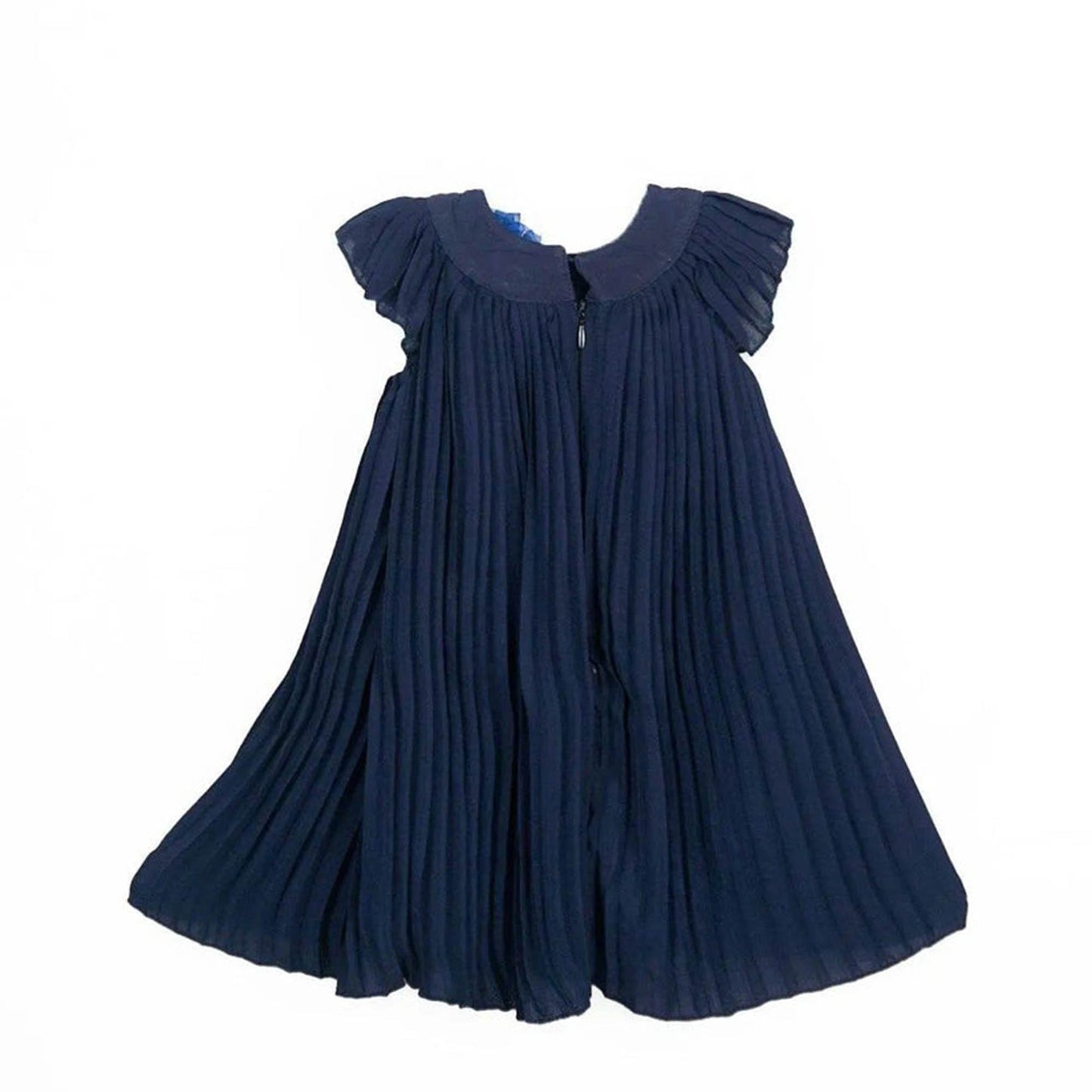 Newborn Bow Frock - Blue