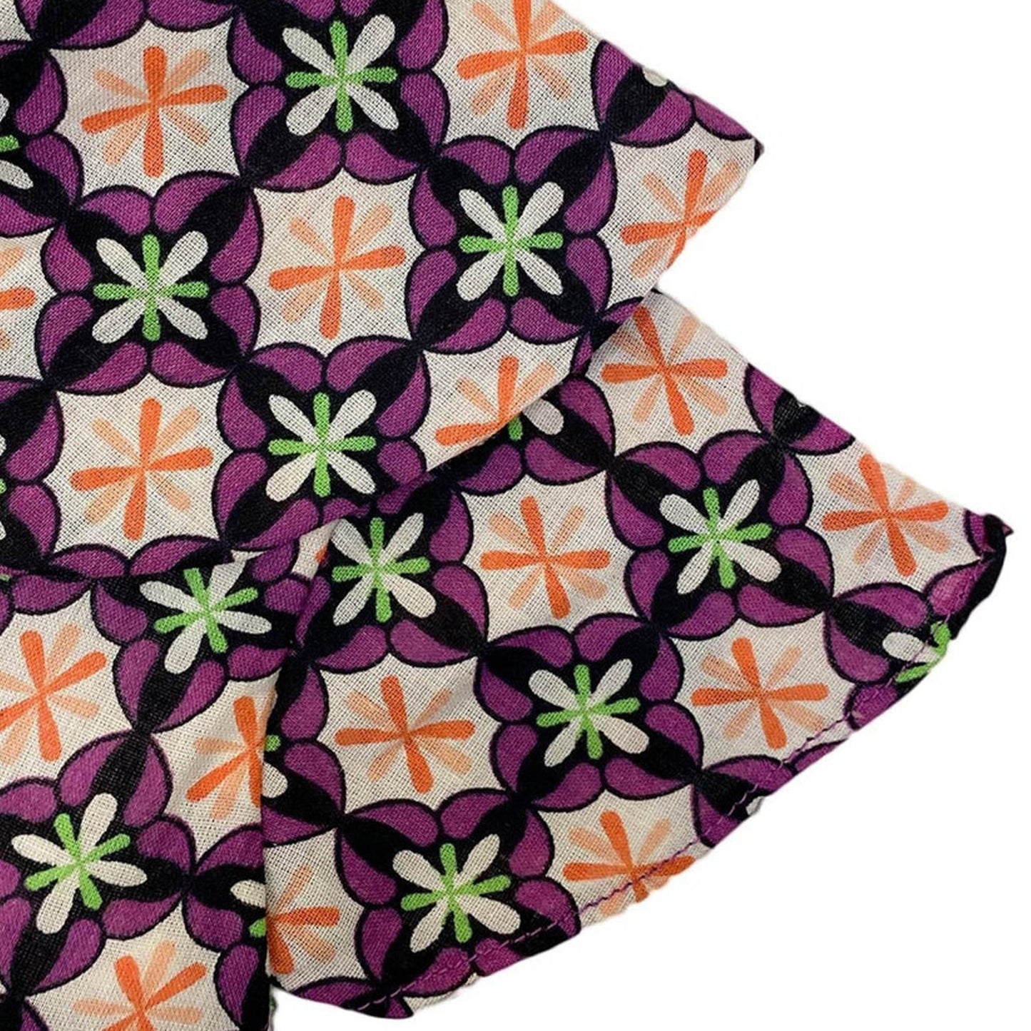 Girls Lawn Frock – Purple