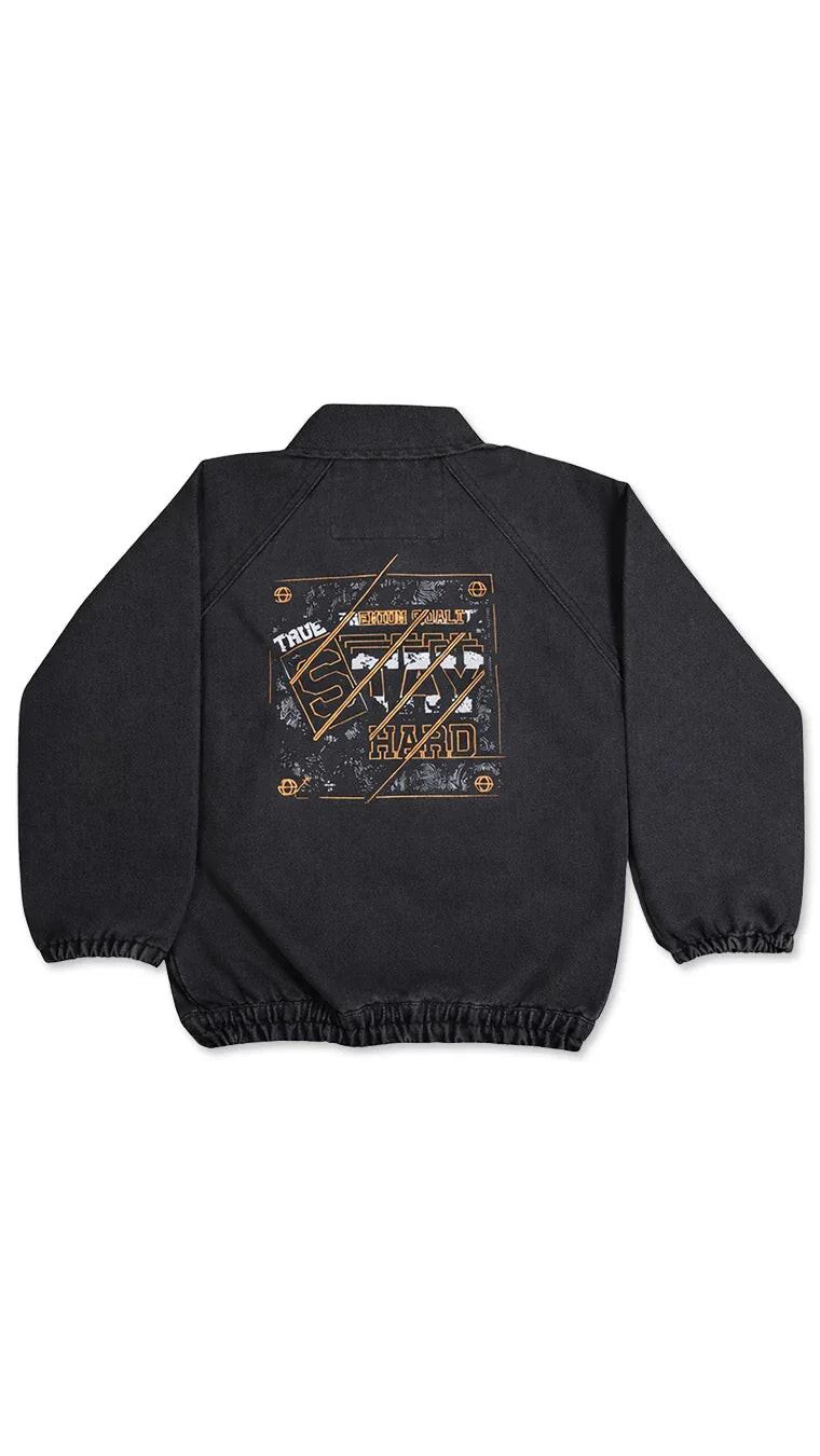 Boys Denim Jacket - Black