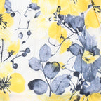 Girls Printed Lawn Frock – Yellow Floral