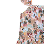 NewBorn Tropical Leaf Printed Co-ord Set – Multicolor