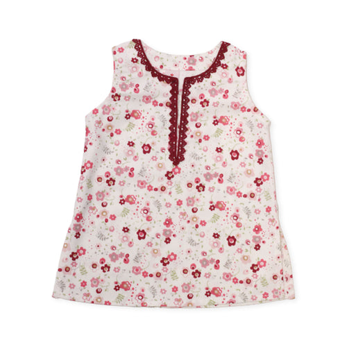 Girls Printed Co-ord Set – Floral