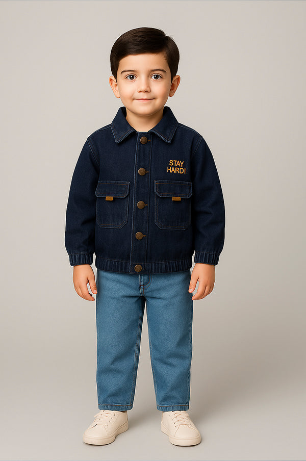 Boys Denim Jacket - Blue