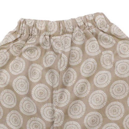 Girls Printed Co-ord Set – Fawn & White