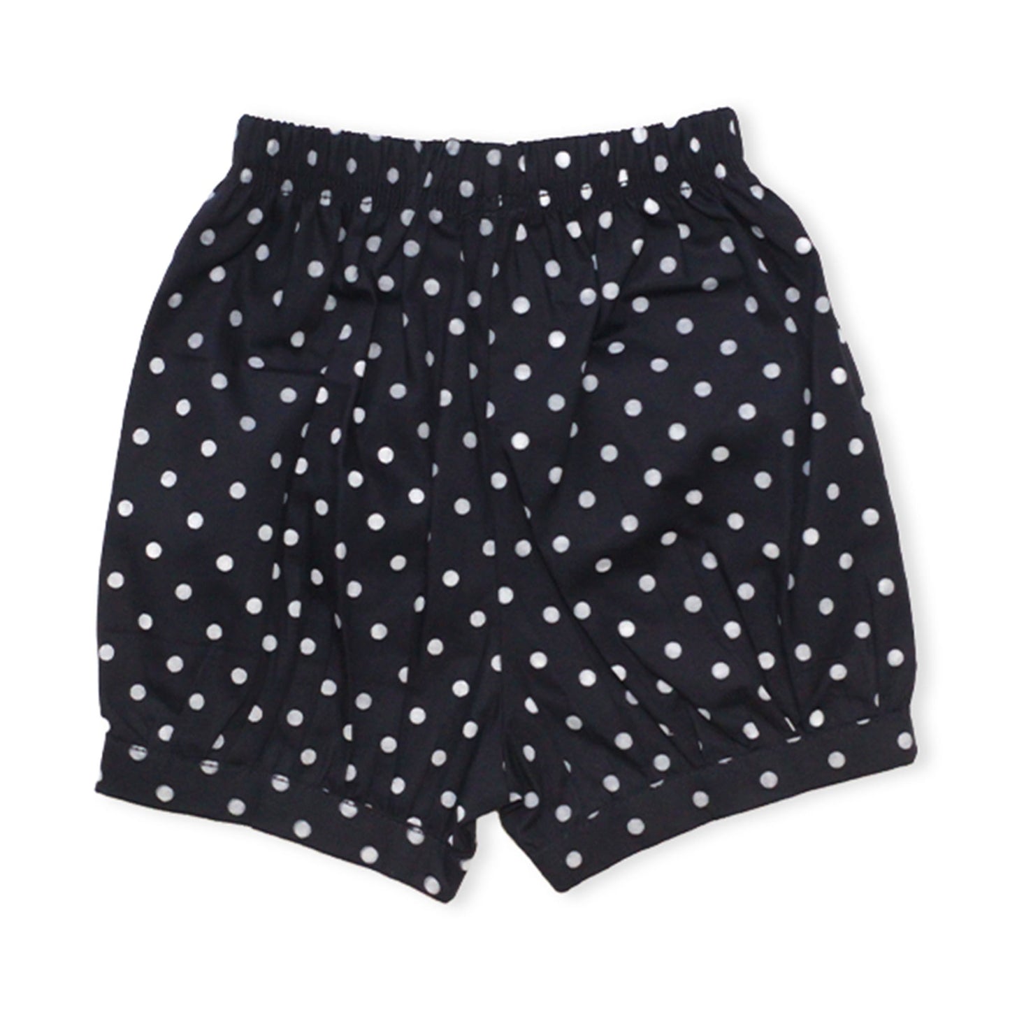 NewBorn Bow Heart Printed & Polka Dot Co-ord Set – Red & Navy