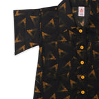 Girls Printed Co-ord Set – Black & Mustard