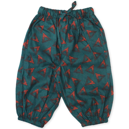 Girls Printed Co-ord Set – Green & Red