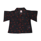 Girls Printed Co-ord Set – Navy & Red