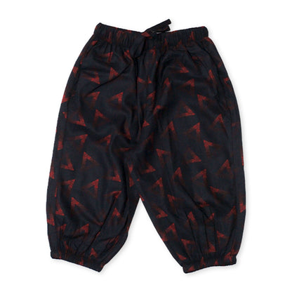 Girls Printed Co-ord Set – Black & Red