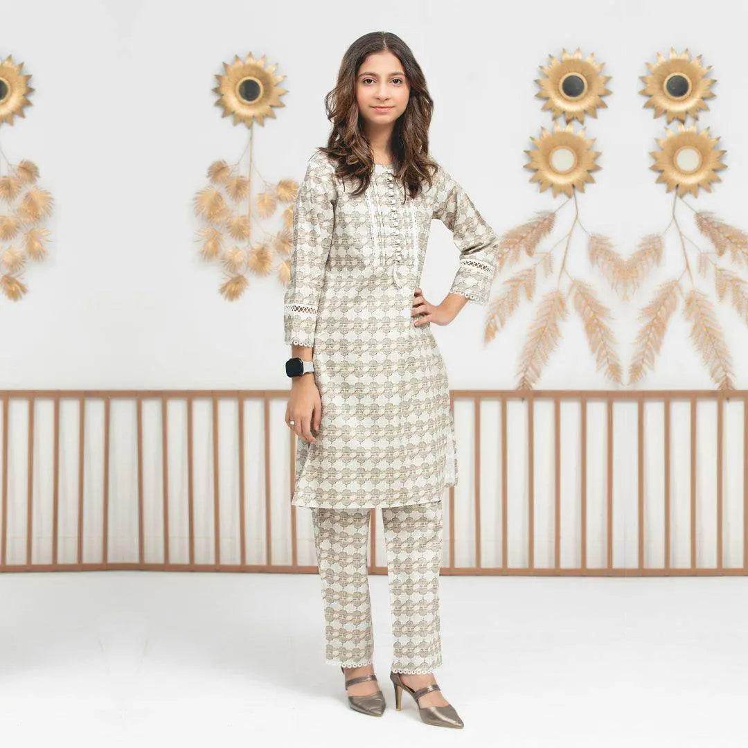 Girls co-ord Set - Printed - Cute Kids