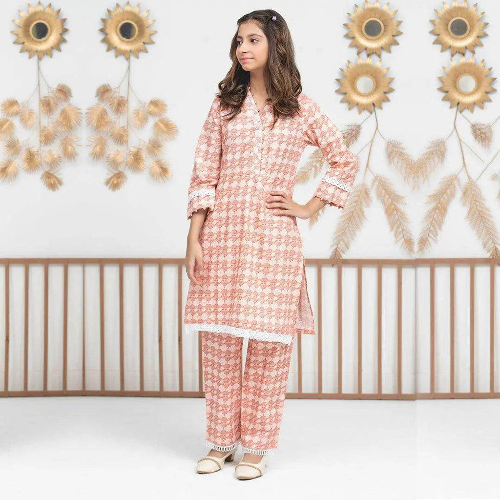 Girls Co-ord Set - Printed - Cute Kids