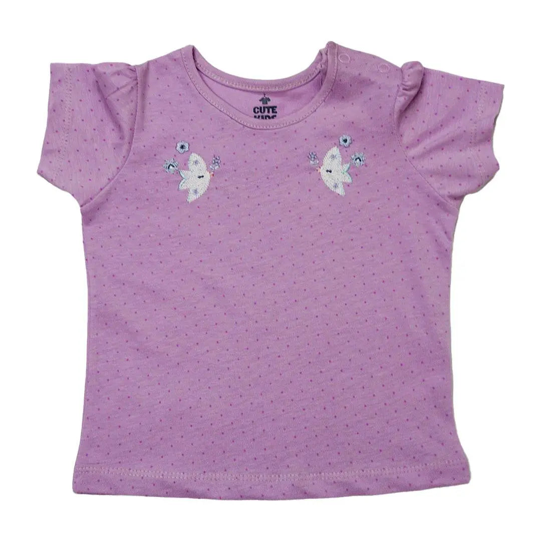 NewBorn Cozy Lavender Delight Night Suit - Cute Kids