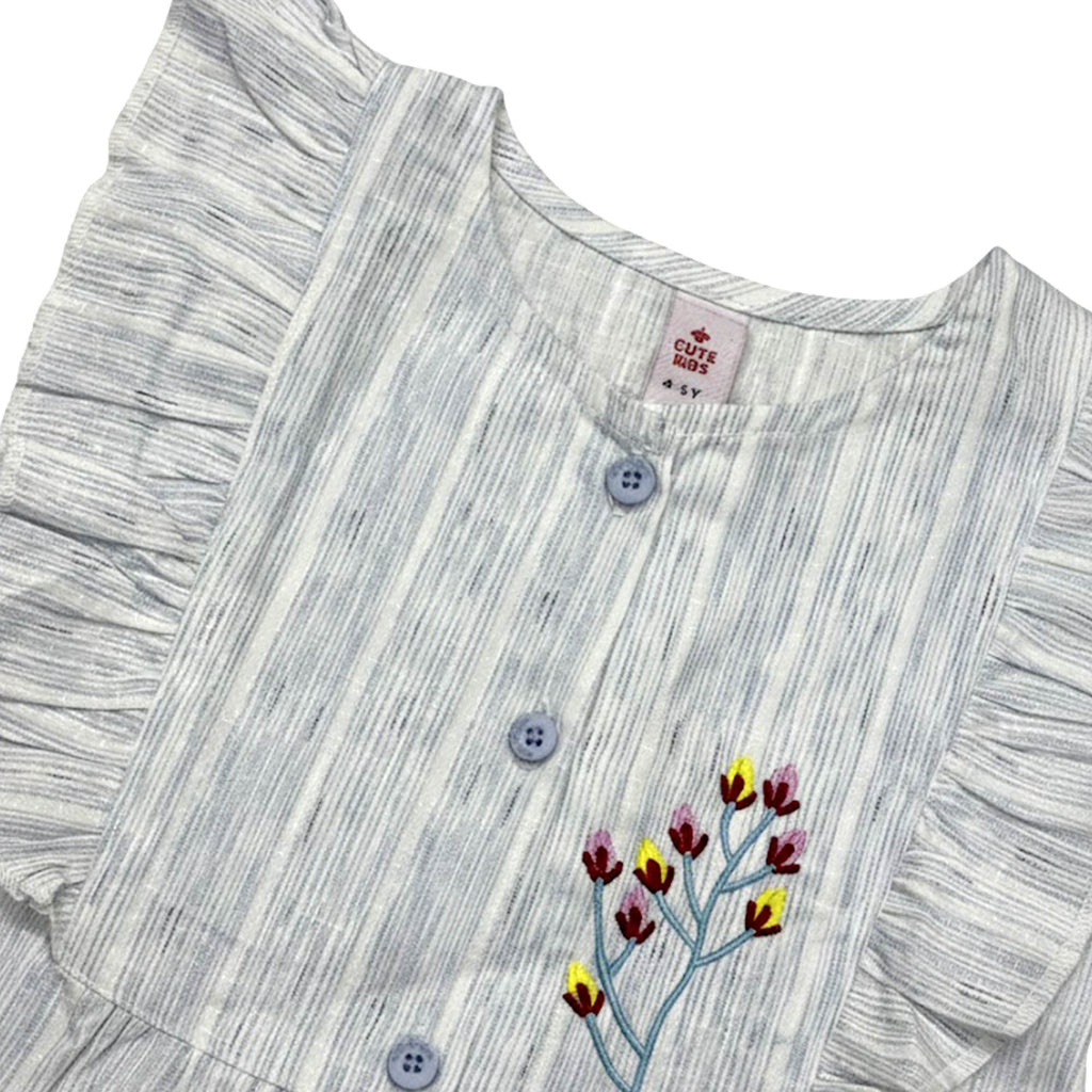 Girls Embroidered Frocks -
