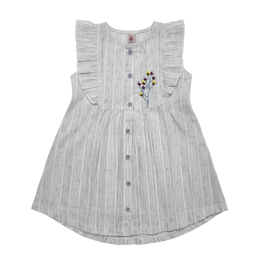 Girls Embroidered Frocks -
