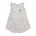 Girls Embroidered Frocks - L-Blue