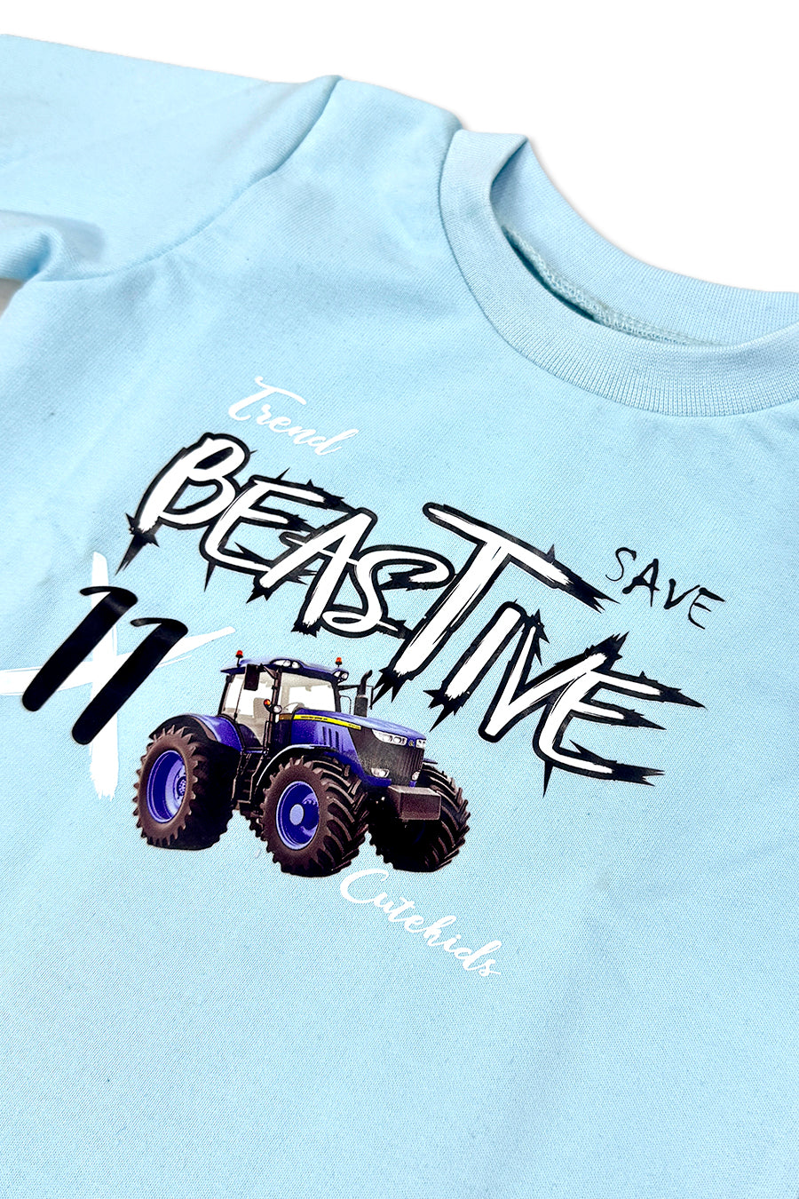 Boys Baba 2 piece Suit - Sky Blue