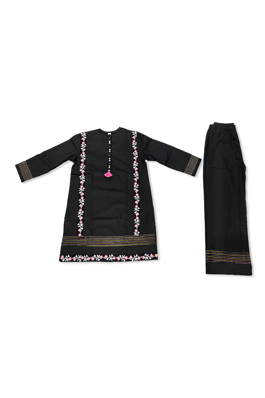 Girls co-ord Set in Black color