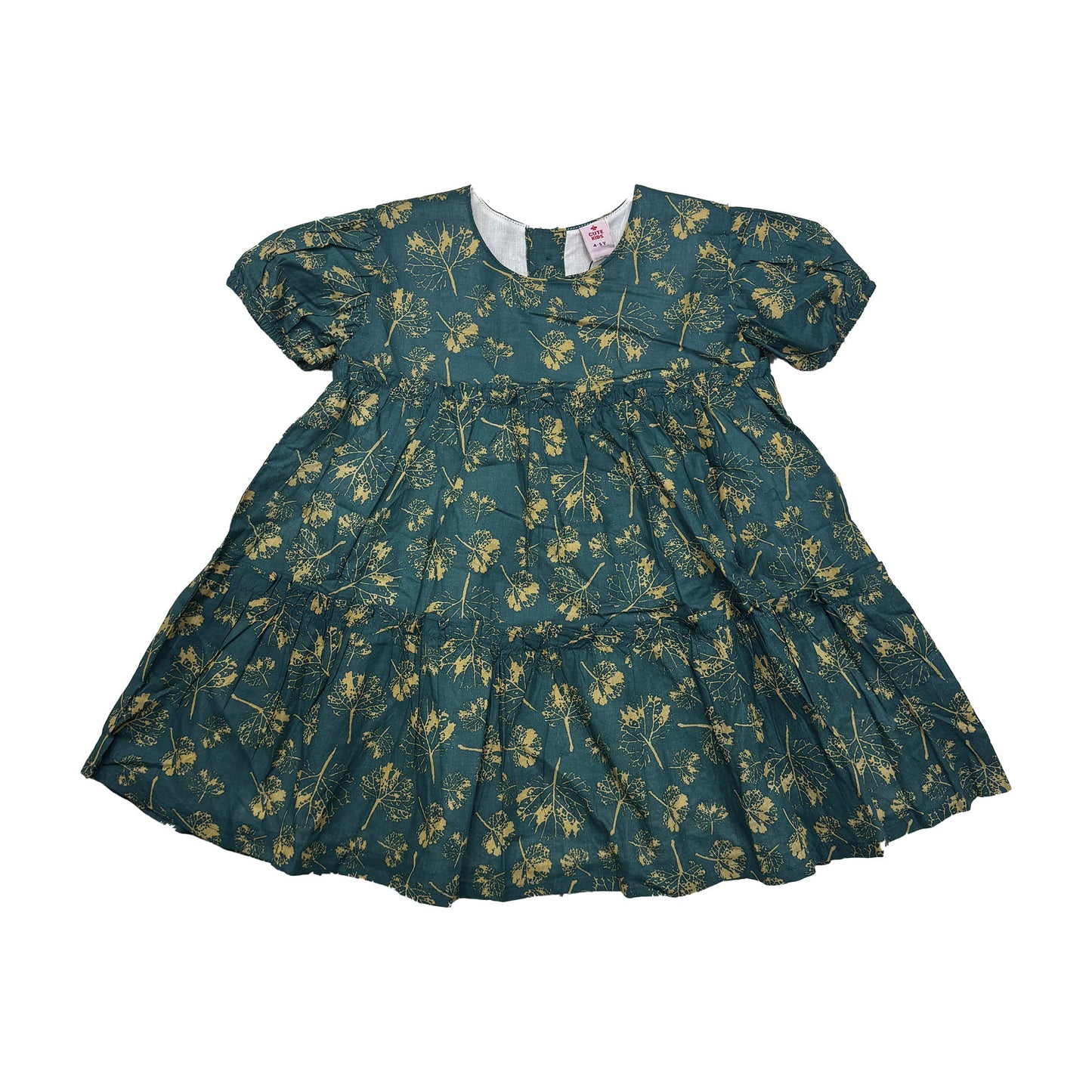 Girls  Frocks - Green
