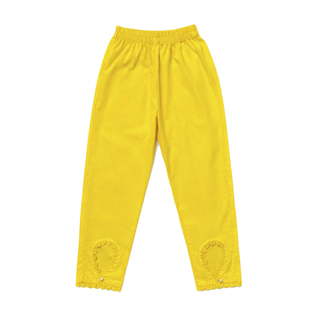 Girls Co-ord Set - Yellow