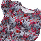 Girls Lawn Frocks - Grey