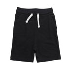 Boys Plain Shorts  - Black