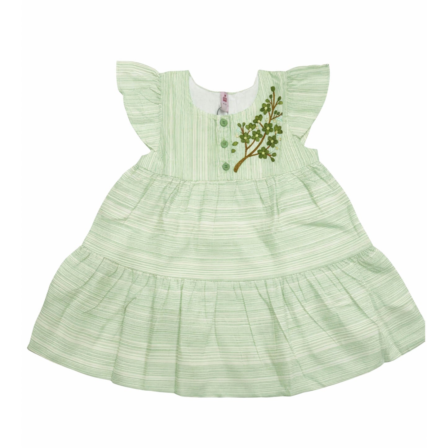 Girls Frocks -  Green