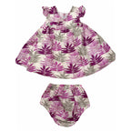 Girls Printed Co-ord Set – Pink