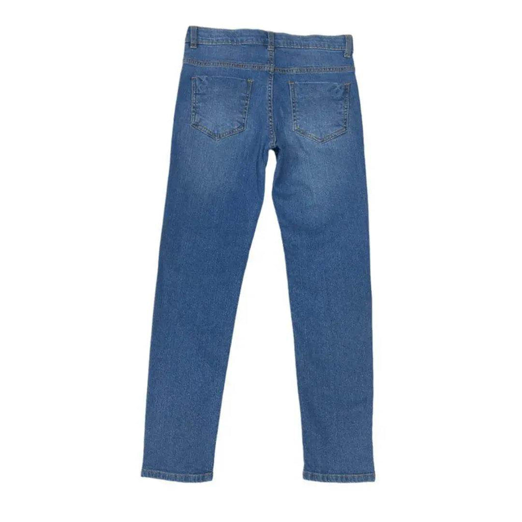 Boys Denim Pants - Mid Wash - Cute Kids