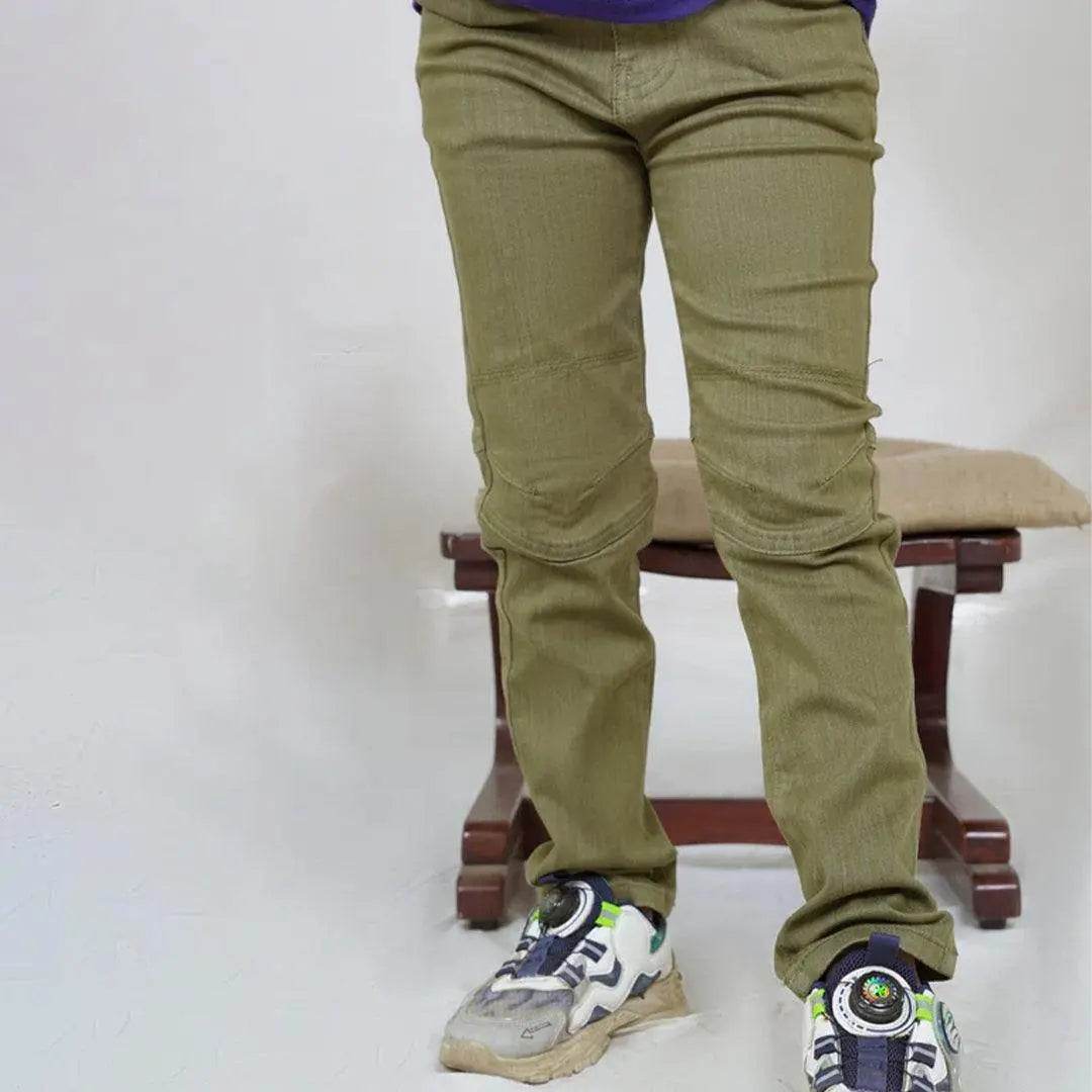 Boys Denim Pants - Green - Cute Kids