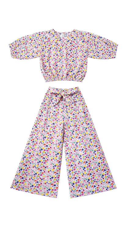 Girls Co-ord Set - Multy Color