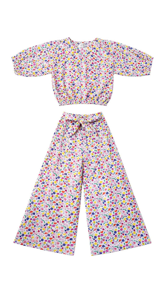 Girls Co-ord Set - Multy Color