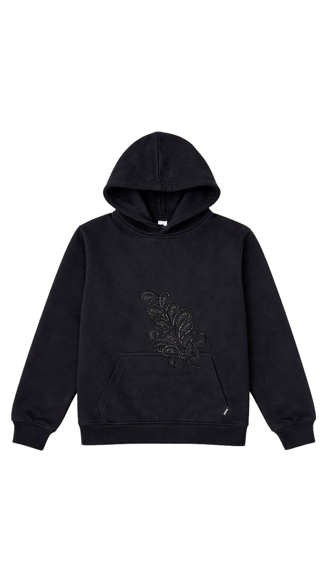 Girls Hoodie - Black