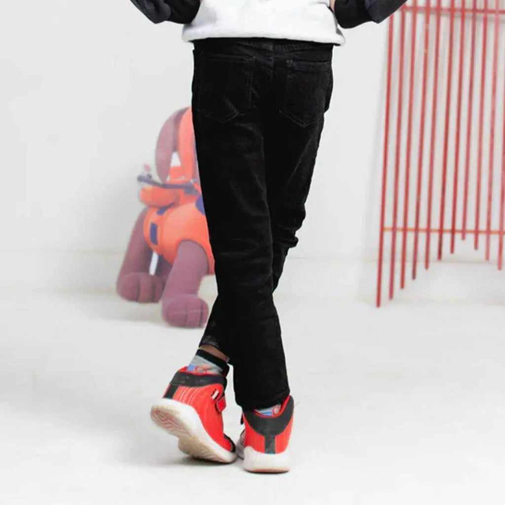 Boys Denim Pants - Black - Cute Kids