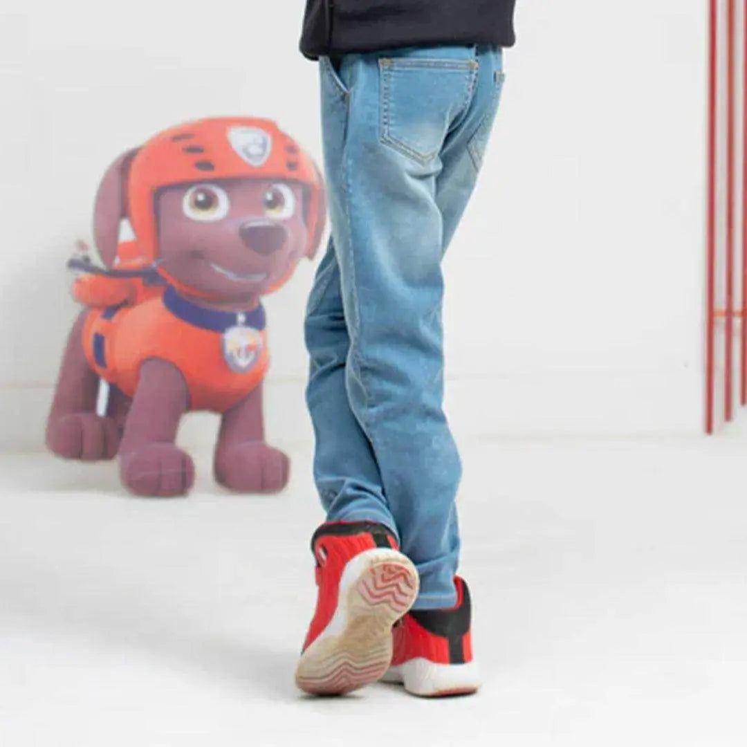 Boys Denim Joggers - Light Wash - Cute Kids