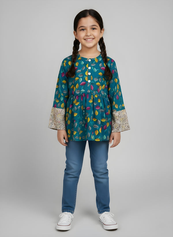 Girls printed Top