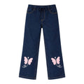 Butterfly Denim Pants - Mid Shade