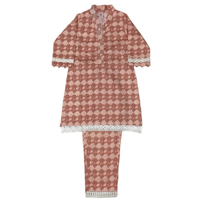 Girls Co-ord Set - Printed