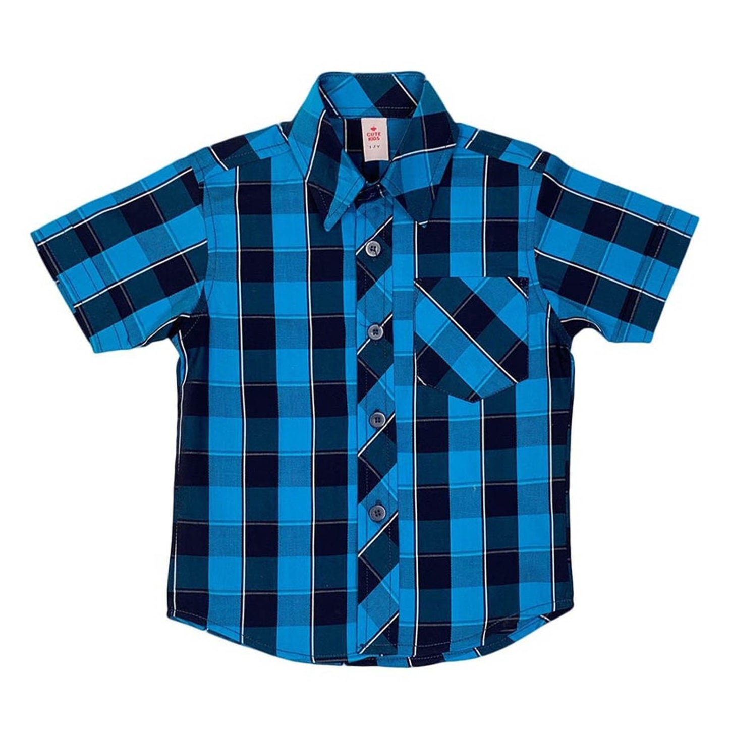 Blue Check Shirt – Fresh & Fun!