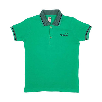 Logo Embroided Polo-Green
