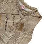 Girls Printed Co-ord Set - Beige