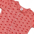 Newborn Romper - Orange
