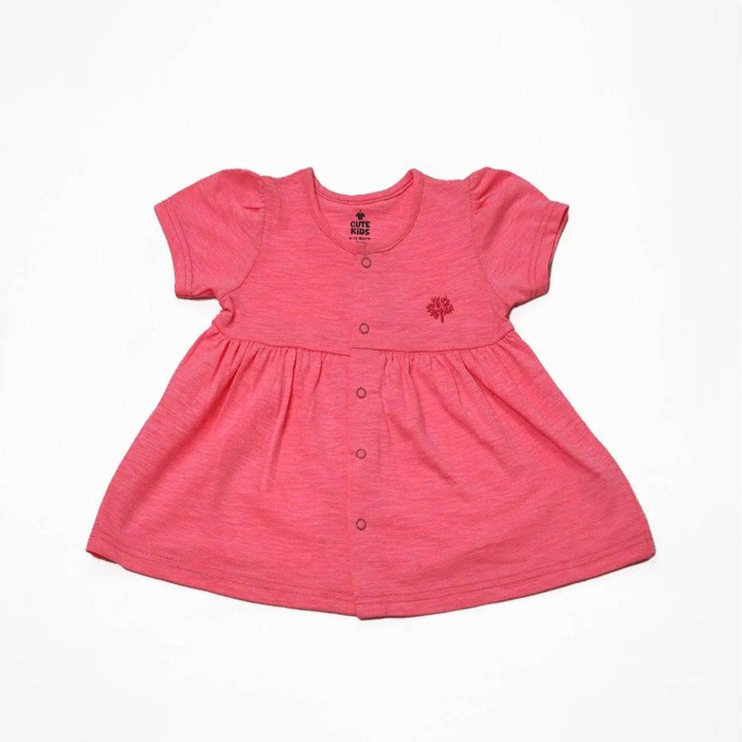 Newborn Tree Karai Frock - Pink