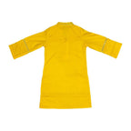 Girls Plain Co-ord Set - Yellow