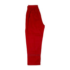 Girls Plain Co-ord Set - Red
