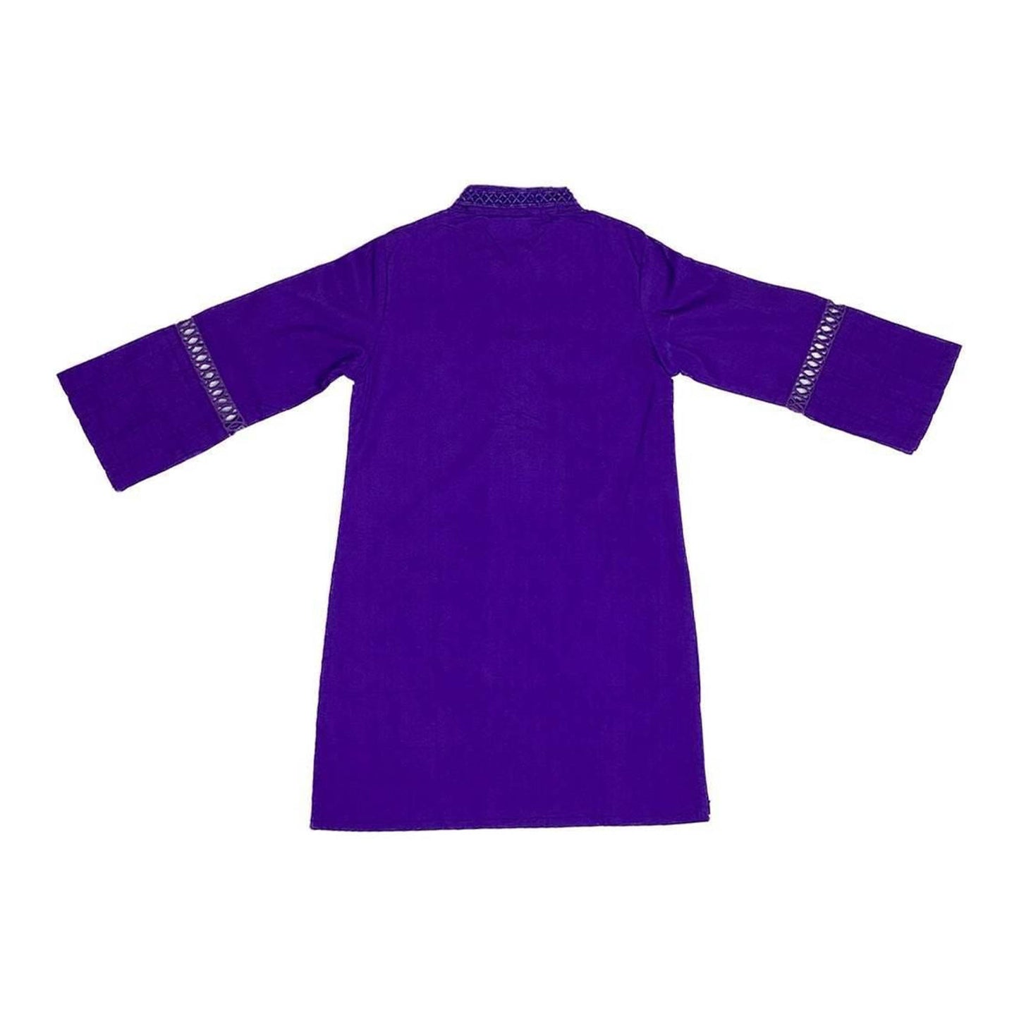 Girls Plain co-ord Set - Purple