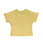 Girls Butterfly Printed  - Light Yellow